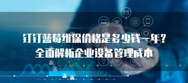 钉钉蓝莓维保价格是多少钱一年?全面解析企业设备管理成本