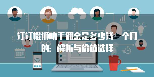 钉钉橙狮助手佣金是多少钱一个月的:解析与价值选择