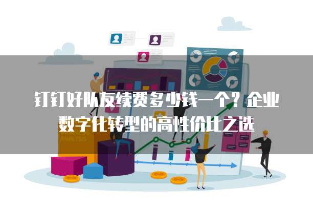 钉钉好队友续费多少钱一个?企业数字化转型的高性价比之选