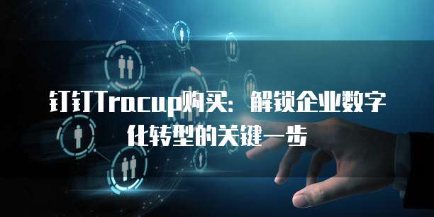 钉钉Tracup购买:解锁企业数字化转型的关键一步