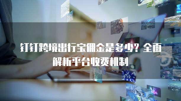 钉钉跨境出行宝佣金是多少?全面解析平台收费机制