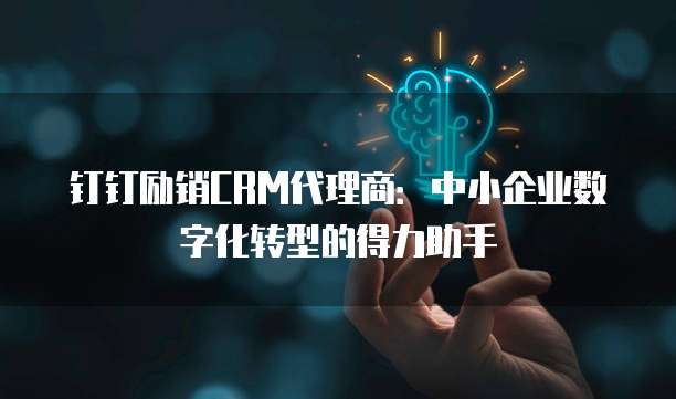 钉钉励销CRM代理商:中小企业数字化转型的得力助手