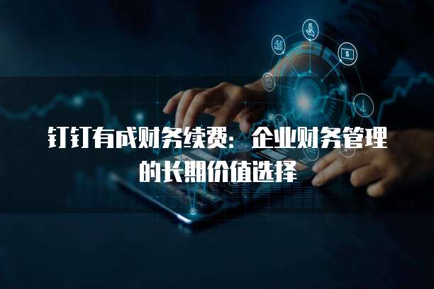 钉钉有成财务续费:企业财务管理的长期价值选择