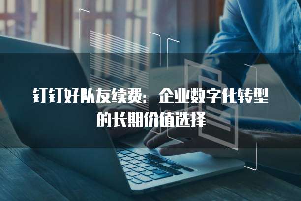 钉钉好队友续费:企业数字化转型的长期价值选择