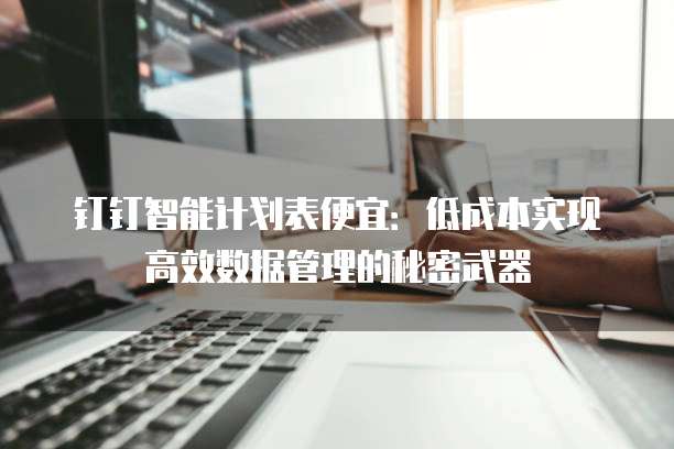 钉钉智能计划表便宜:低成本实现高效数据管理的秘密武器