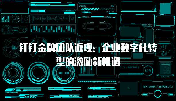 钉钉金牌团队返现:企业数字化转型的激励新机遇
