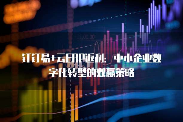 钉钉易+云ERP返利:中小企业数字化转型的双赢策略