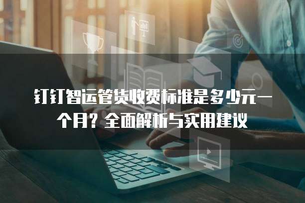钉钉智运管货收费标准是多少元一个月？全面解析与实用建议