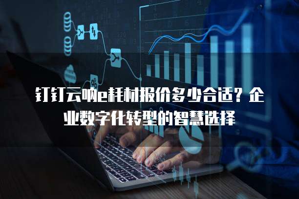 钉钉云呐e耗材报价多少合适?企业数字化转型的智慧选择