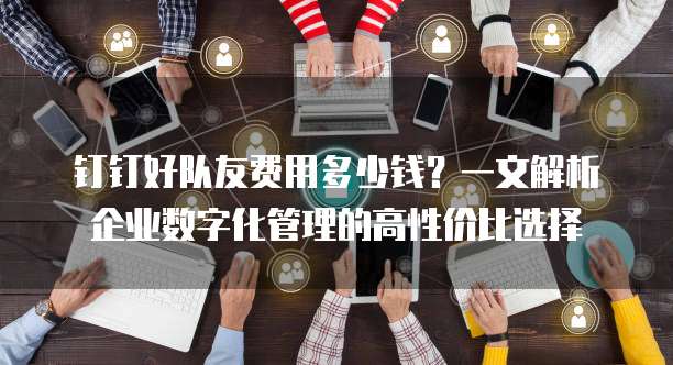 钉钉好队友费用多少钱？一文解析企业数字化管理的高性价比选择