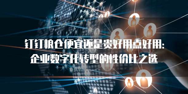 钉钉粮仓便宜还是贵好用点好用:企业数字化转型的性价比之选