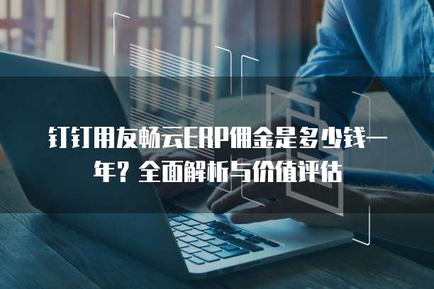 钉钉用友畅云ERP佣金是多少钱一年?全面解析与价值评估