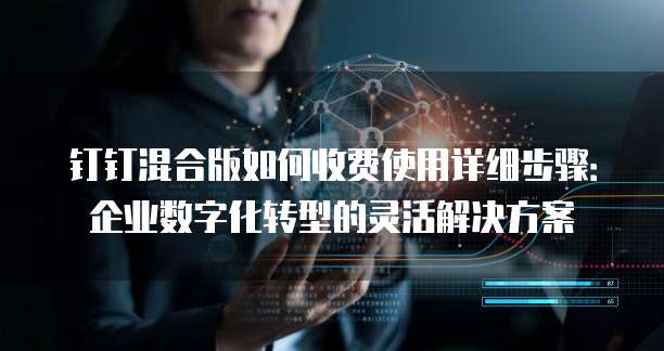 钉钉混合版如何收费使用详细步骤:企业数字化转型的灵活解决方案