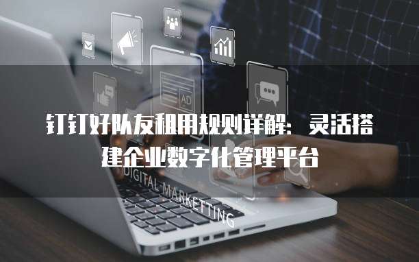 钉钉好队友租用规则详解:灵活搭建企业数字化管理平台