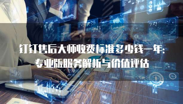 钉钉售后大师收费标准多少钱一年:专业版服务解析与价值评估