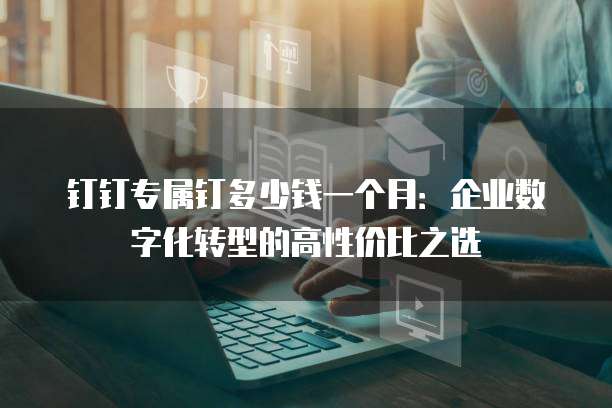 钉钉专属钉多少钱一个月:企业数字化转型的高性价比之选