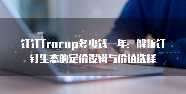 钉钉Tracup多少钱一年:解析钉钉生态的定价逻辑与价值选择