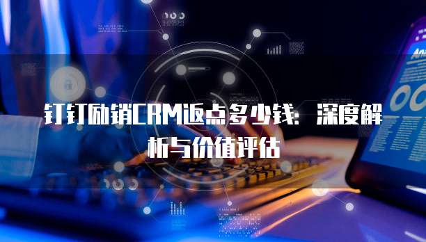 钉钉励销CRM返点多少钱：深度解析与价值评估