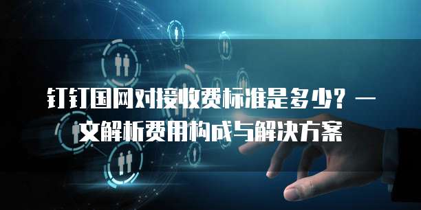 钉钉国网对接收费标准是多少?一文解析费用构成与解决方案