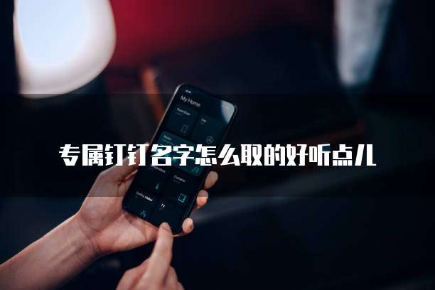 专属钉钉名字怎么取的好听点儿