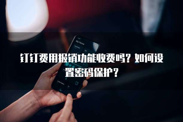钉钉费用报销功能收费吗?如何设置密码保护?