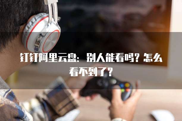 钉钉阿里云盘:别人能看吗?怎么看不到了?