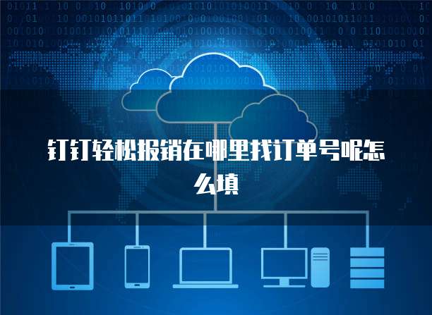 钉钉轻松报销在哪里找订单号呢怎么填
