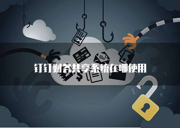 钉钉财务共享系统在哪使用