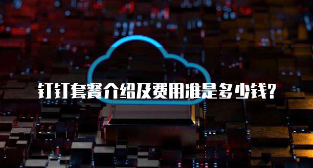 钉钉套餐介绍及费用准是多少钱?