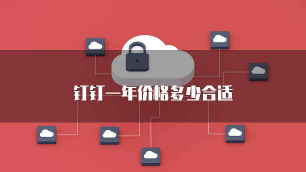 钉钉一年价格多少合适