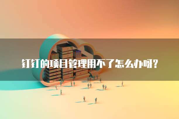 钉钉的项目管理用不了怎么办呀?