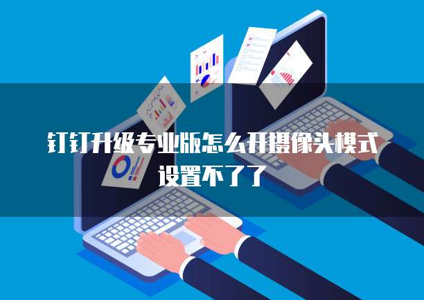 钉钉升级专业版怎么开摄像头模式设置不了了