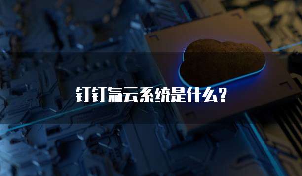 钉钉氚云系统是什么?
