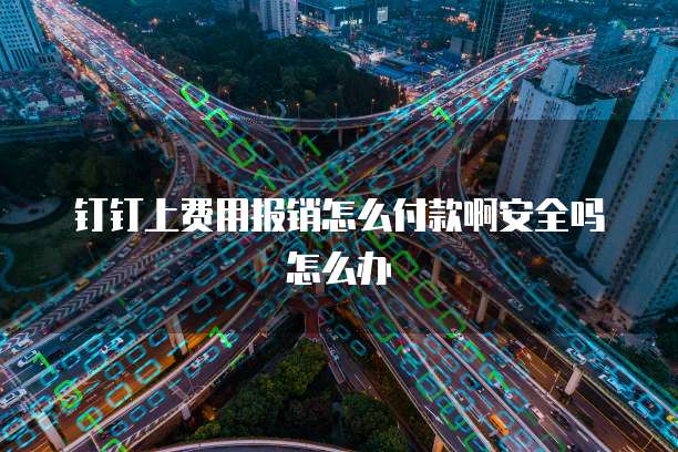 钉钉上费用报销怎么付款啊安全吗怎么办