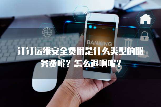 钉钉运维安全费用是什么类型的服务费呢？怎么退啊呢？