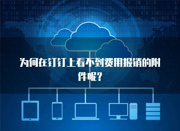 为何在钉钉上看不到费用报销的附件呢？