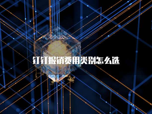 钉钉报销费用类别怎么选