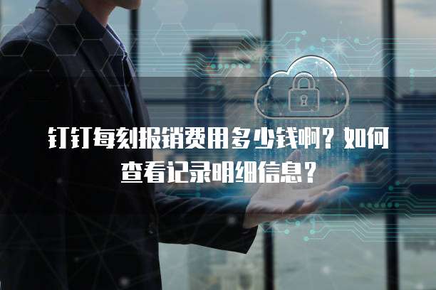 钉钉每刻报销费用多少钱啊？如何查看记录明细信息？
