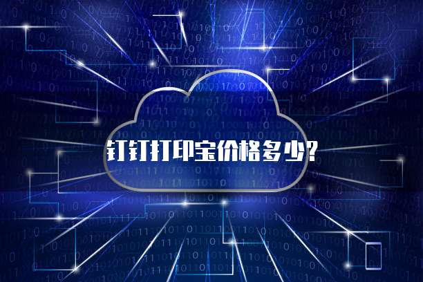 钉钉打印宝价格多少？