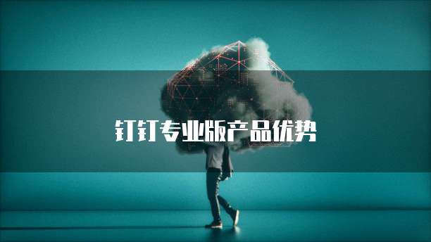 钉钉专业版产品优势