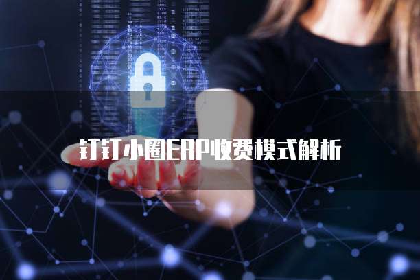 钉钉小圈ERP收费模式解析